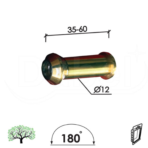 Picture of Dabel špijunka za vrata šp4011 ms fi12/35-60 mm/180` 180